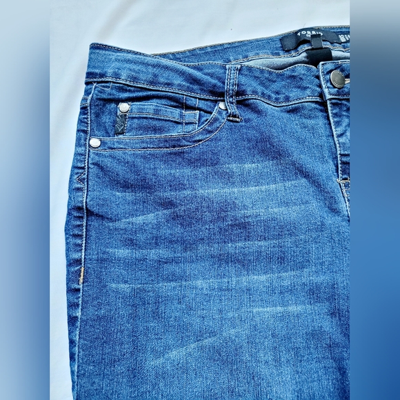 Torrid Women's Denim Jeans Super High Rise Stretch Skinny Ankle Length 18 Size - Picture 16 of 16